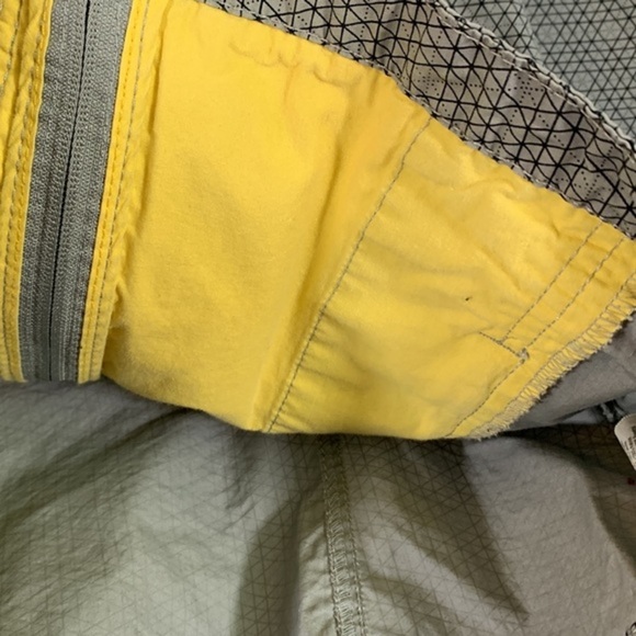 Bench Grey & Yellow Zip Up Waterproof Jacket - Picture 6 of 13